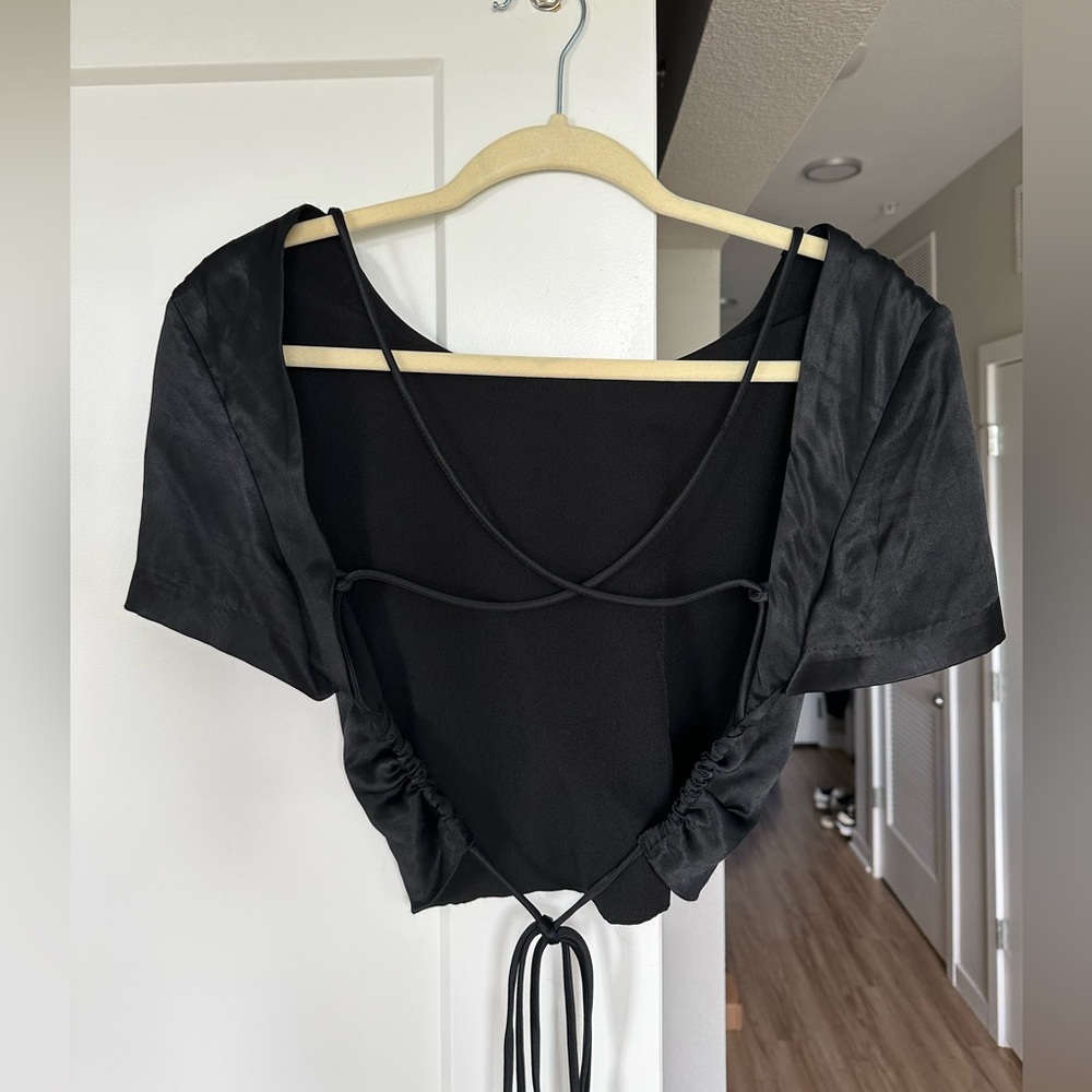 Zara Black Top